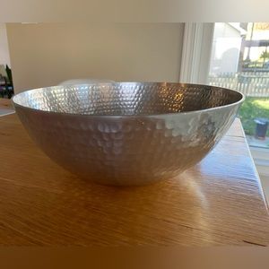 Metal Hammered Bowl